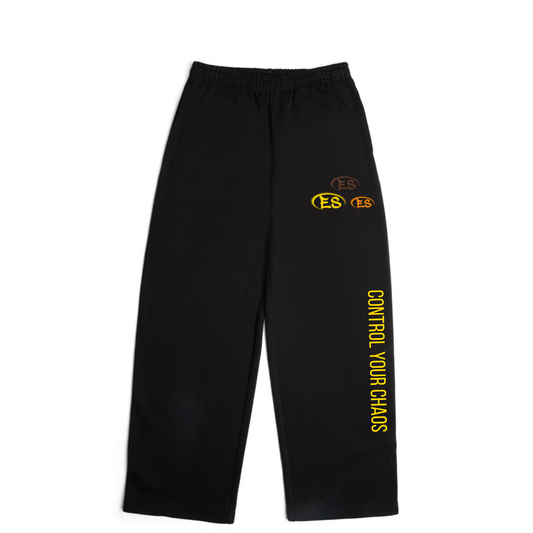 Control Your Chaos Sweatpants – Black