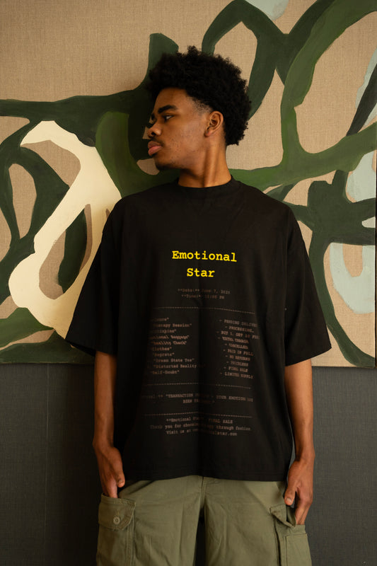 Emotional Receipt Tee